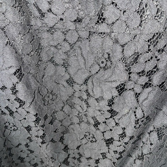 Isaac Mizrahi Black Lace Dress Size Small Salsa Dancing Sexy Feminine Goth Party - Picture 6 of 6